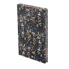 404 Notes found, A5 jegyzetfüzet, Flowers Black