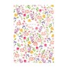 404 Notes found, B5 jegyzetfüzet, Flowers White