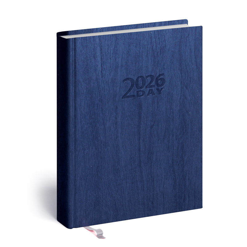 2-Day, B6 kétnapi beosztású határidőnapló + jegyzet, Kék