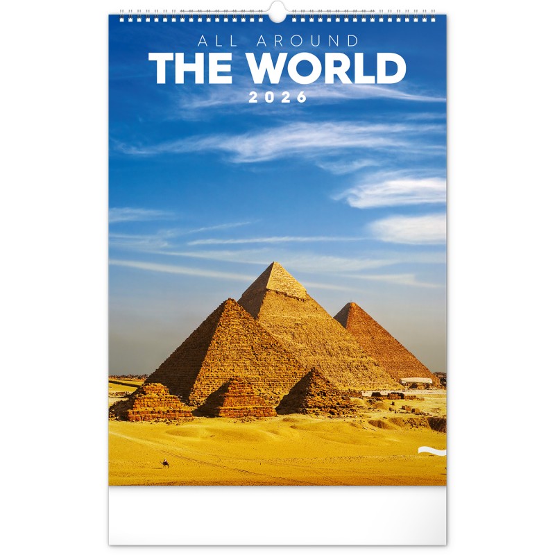 All Around the World, képes falinaptár 2026