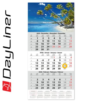 SP1, 12 lapos speditőr naptár - Vízpart fejrésszel