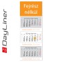 SP3, 3 tömbös 3 hónapos speditőr naptár - Fejrész nélkül